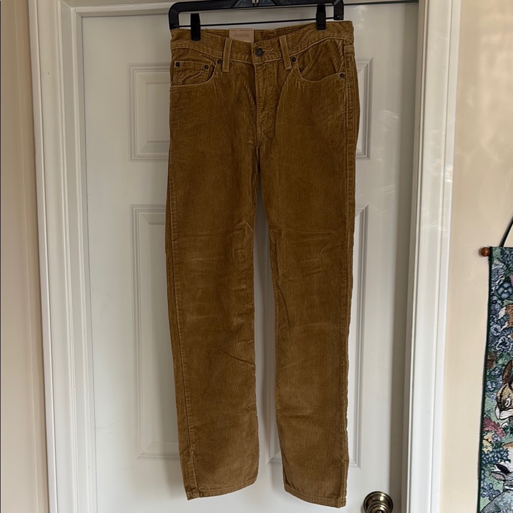 Levi’s Tan Corduroy Pants NWT